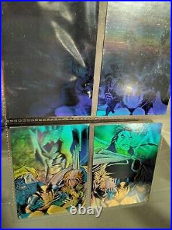 Marvel Universe Trading Card Hologram. DC Universe Hologram Hall of Fame. (x45)