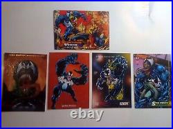 Marvel Venom trading Card Collection