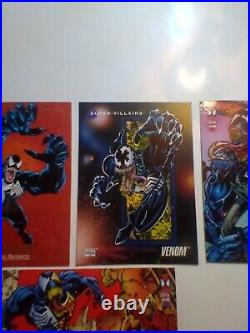 Marvel Venom trading Card Collection