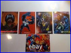 Marvel Venom trading Card Collection