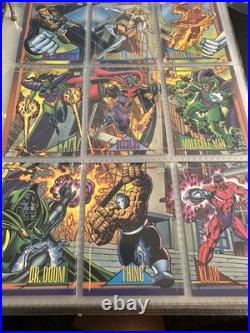 Marvel Vintage Binder 500+ Trading Cards
