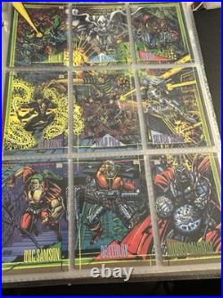 Marvel Vintage Binder 500+ Trading Cards