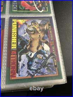 Marvel Vintage Binder 500+ Trading Cards Marvel Vintage Binder 500+ Trading Cards