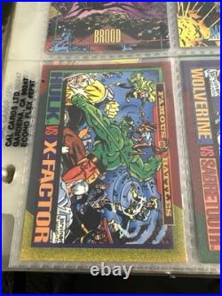 Marvel Vintage Binder 500+ Trading Cards