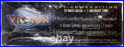Marvel Vision 1996 Trading Cards Box of 48 Packs NEW SEALED Fleer Skybox