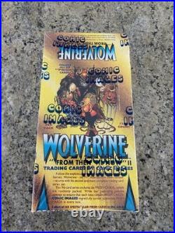 Marvel Wolverine From Then Til Now Trading Cards Sealed Box VINTAGE