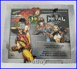 Marvel X-MEN METAL UNIVERSE Trading Cards Hobby Box (Upper Deck 2021) IH Sealed