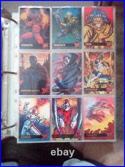 Marvel X-Men 1995 Fleer Ultra 150 Base Trading Card Set Mint Brand New