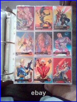 Marvel X-Men 1995 Fleer Ultra 150 Base Trading Card Set Mint Brand New