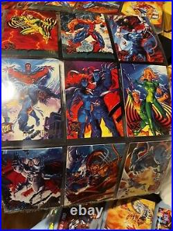 Marvel X-Men 1995 Fleer Ultra 154 Trading Card Set Mint Brand New Never Removed