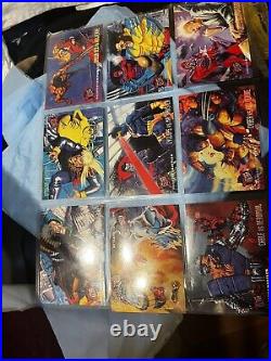 Marvel X-Men 1995 Fleer Ultra 154 Trading Card Set Mint Brand New Never Removed