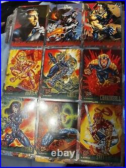 Marvel X-Men 1995 Fleer Ultra 154 Trading Card Set Mint Brand New Never Removed