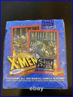 Marvel X-Men Series 2 Trading Cards Sealed Unopened Box SkyBox 1993