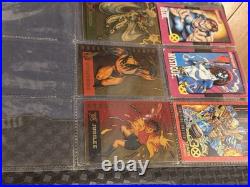 Marvel X-Men Trading Card Lot