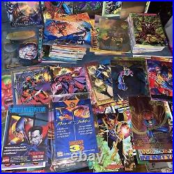 Marvel cards Huge 200+ Collection X-Men Metal Wolverine Spider-Man Masterpieces