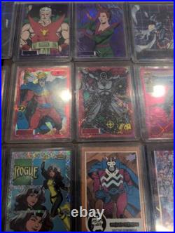 Marvel cards with lots of different set over 500 card lot over 5 different sets