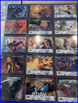 Marvel cards with lots of different set over 500 card lot over 5 different sets