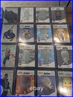 Marvel cards with lots of different set over 500 card lot over 5 different sets