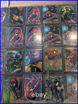 Marvel cards with lots of different set over 500 card lot over 5 different sets