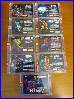 Marvel icons black gold complete collection Panini