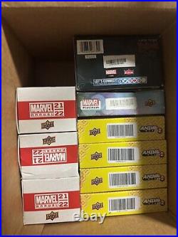 Marvel trading Card Collection With Graded Slabs. Read Description