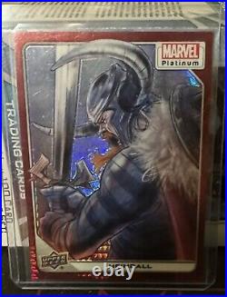 Marvel trading Card Collection With Graded Slabs. Read Description