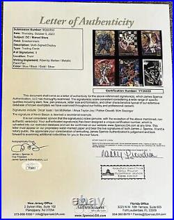 Marvel trading cards 1994 DC Trading Card 1989 Signed READ