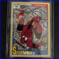 Marvels Spider-Man 1991 Trading Card #1