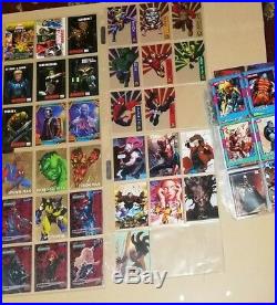 Mega lot of Misc 1996-2018 Marvel Trading cards serial subsets inserts base