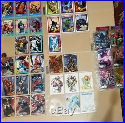 Mega lot of Misc 1996-2018 Marvel Trading cards serial subsets inserts base