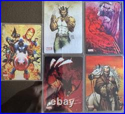 Michael Turner METAL Trading Card Set Marvel Wolverine Avengers Spider-man