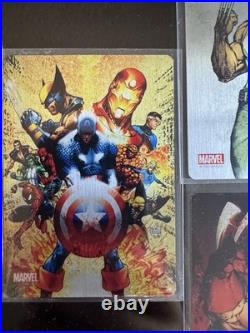 Michael Turner METAL Trading Card Set Marvel Wolverine Avengers Spider-man