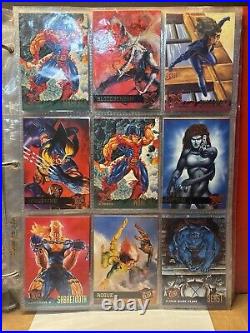 Mid 90's Fleer Ultra Marvel Card Collection