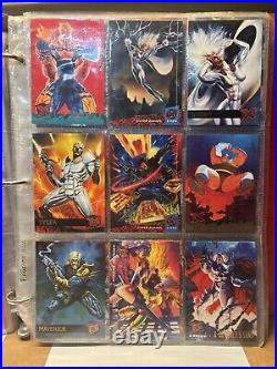 Mid 90's Fleer Ultra Marvel Card Collection