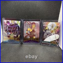 Mint 34-Card Lot Grade Ready 1995 Fleer Metal Marvel Silver Flasher