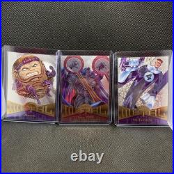 Mint 34-Card Lot Grade Ready 1995 Fleer Metal Marvel Silver Flasher