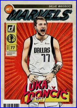NBA Card 2019-20 Luka Doncic PANNI Donruss Net Marvels #17 Dallas Mavericks