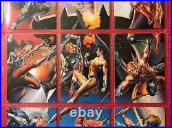 NEW! COMPLETE! 1995 DC vs MARVEL IMPACT! FULL 18 CARD SET! EMBOSSED- RARE