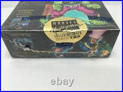 New 1992 Marvel Masterpieces Trading Card Box Factory Sealed Masterpiece 36 Pks