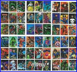 PEPSICARDS MARVEL 2 FULL SET + BINDERS PERU / GUATEMALA 1995 Reprint! Hulk