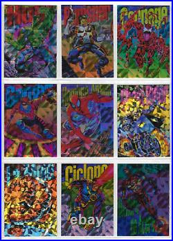 PEPSICARDS MARVEL 2 FULL SET + BINDERS PERU / GUATEMALA 1995 Reprint! Hulk