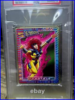 PHOENIX PSA GRADED POP 2 1996 Marvel Metallic Impressions X-Men NEW THICK SLAB