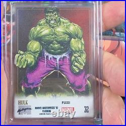 PLEXI Marvel Masterpieces'92 Platinum Non-Sport 12-Card Lot Doom Venom