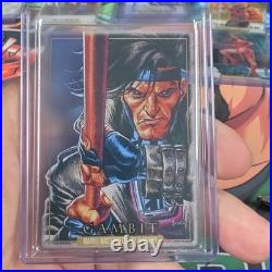 PLEXI Marvel Masterpieces'92 Platinum Non-Sport 12-Card Lot Doom Venom