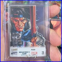 PLEXI Marvel Masterpieces'92 Platinum Non-Sport 12-Card Lot Doom Venom