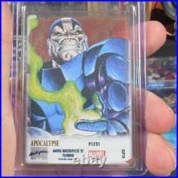 PLEXI Marvel Masterpieces'92 Platinum Non-Sport 12-Card Lot Doom Venom