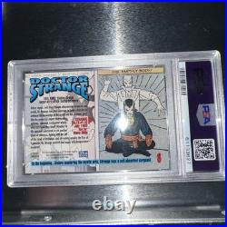 PSA 10 GEM MINT 1993 Skybox Marvel Masterpieces Card # 8 Doctor Strange