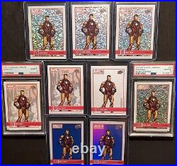 PSA gem mint 10? Iron Man Upperdeck 2021 Annual, plus bonus cards, variants