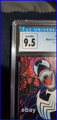 Panini Marvel Heroes Venom Red Ice Foil Rare! PoP 5 OLD Cert 9.5 NEW GEM 10