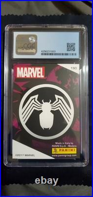 Panini Marvel Heroes Venom Red Ice Foil Rare! PoP 5 OLD Cert 9.5 NEW GEM 10